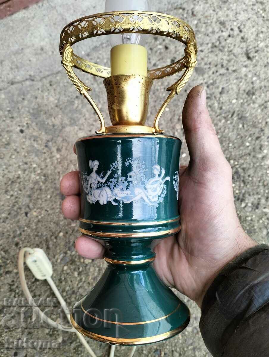 Lampă de masă vintage din porțelan Muarry Feiss Lampă de masă vintage din porțelan Muarry Feiss