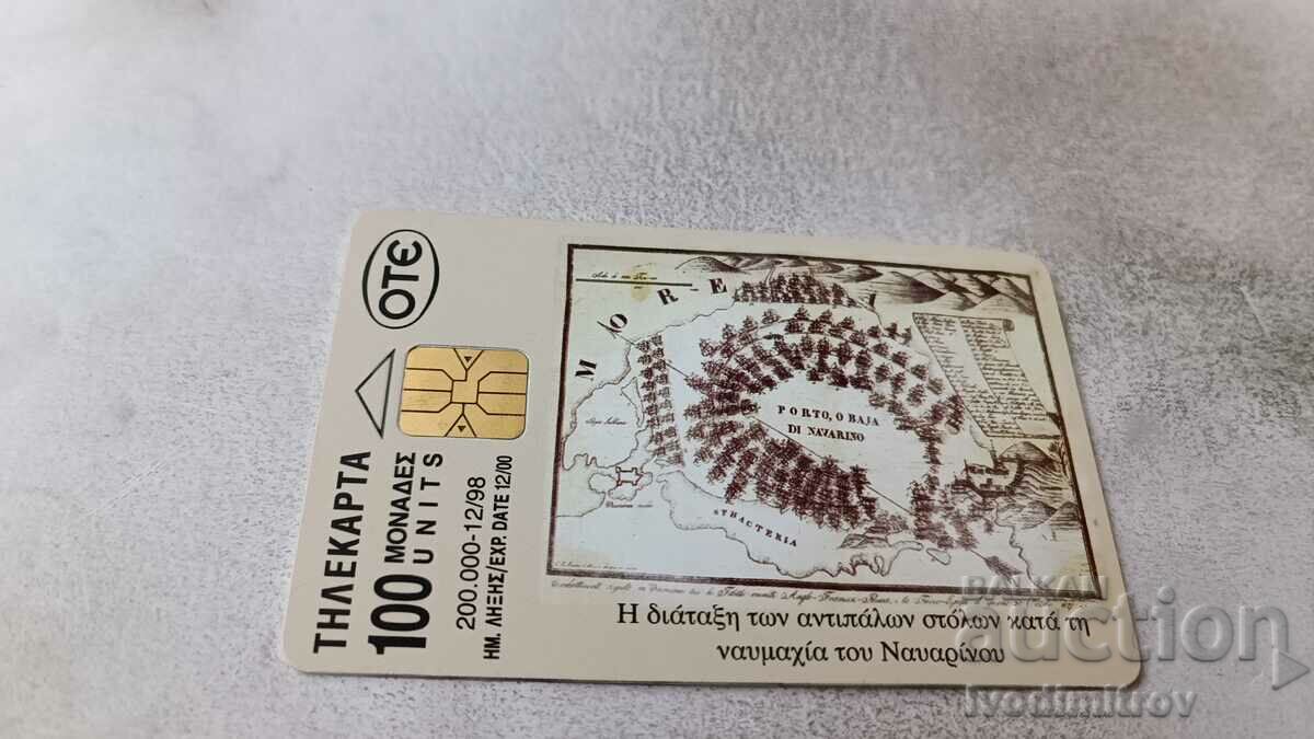 Фонокарта OTE Гръцки исторически музей с цена 1.15 лв. | € 0.59 Фонокарта OTE Гръцки исторически музей с цена 1.15 лв. | € 0.59