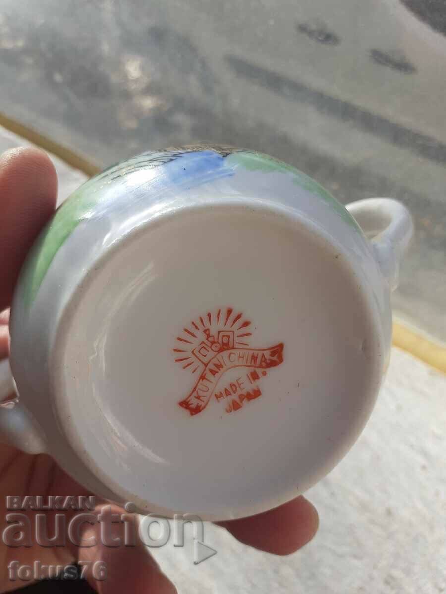 Delivery of Sugar bowl porcelain Kutani Japan Delivery of Sugar bowl porcelain Kutani Japan