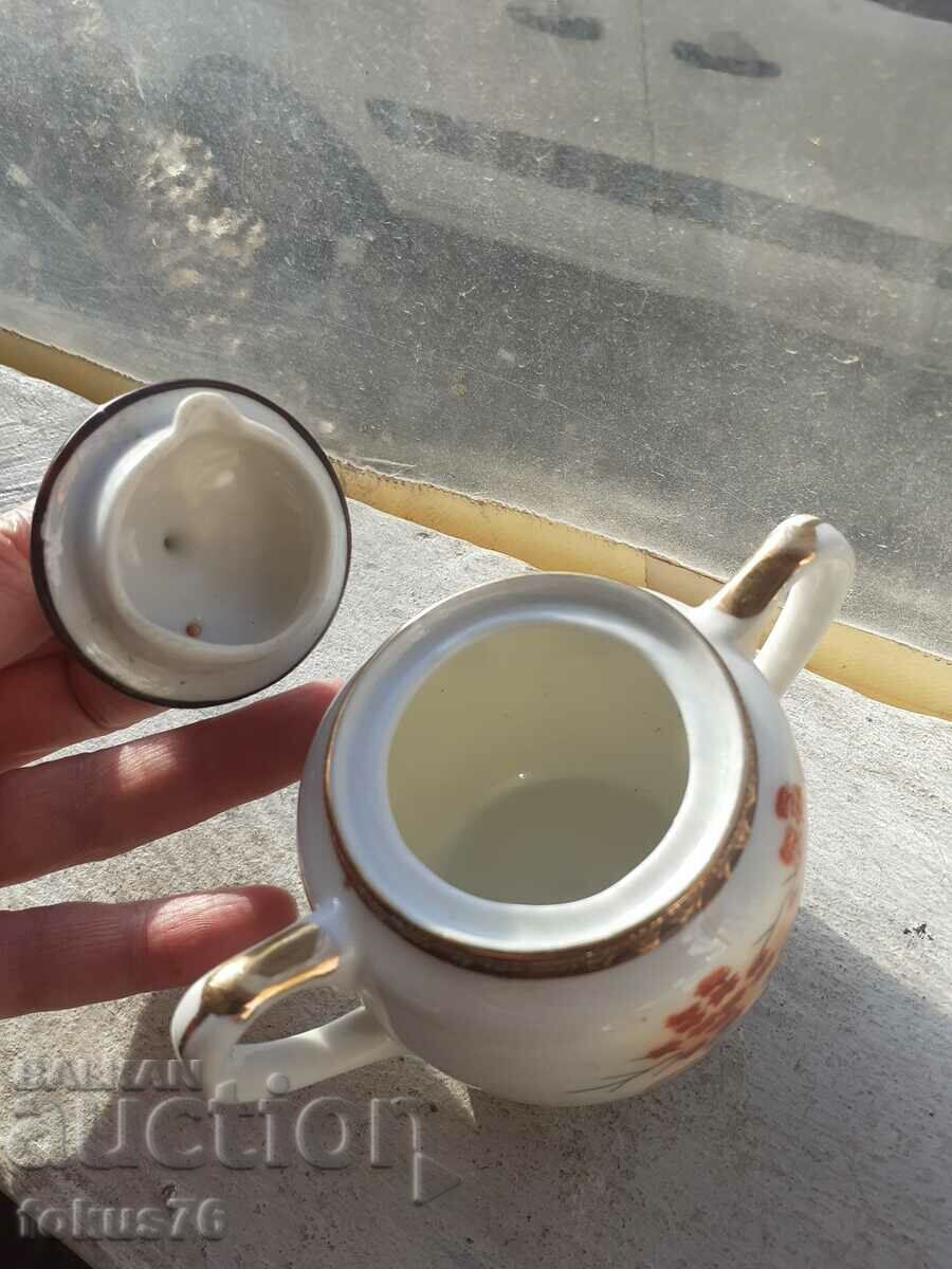 Sugar bowl porcelain Kutani Japan - 5 Sugar bowl porcelain Kutani Japan - 5