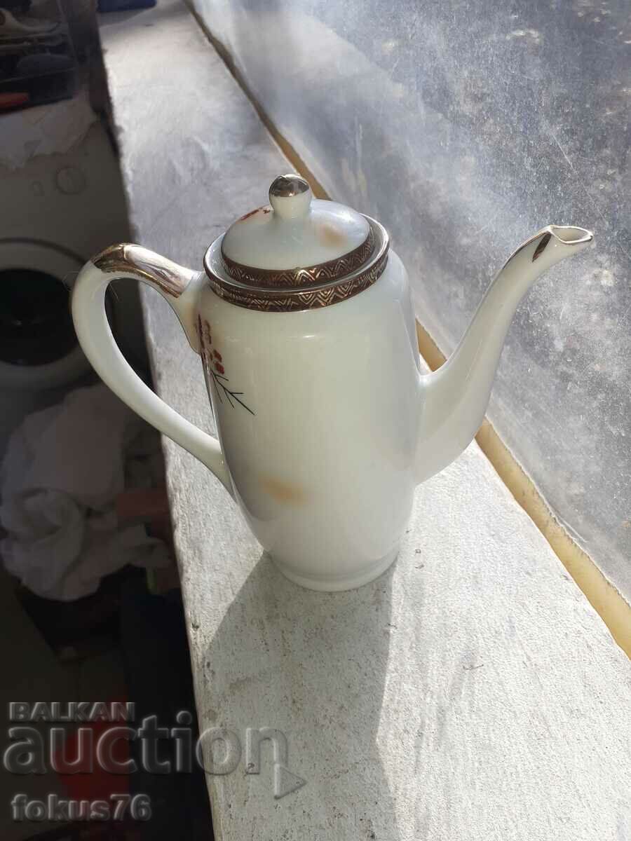 Auction Kutani porcelain teapot Japan Auction Kutani porcelain teapot Japan