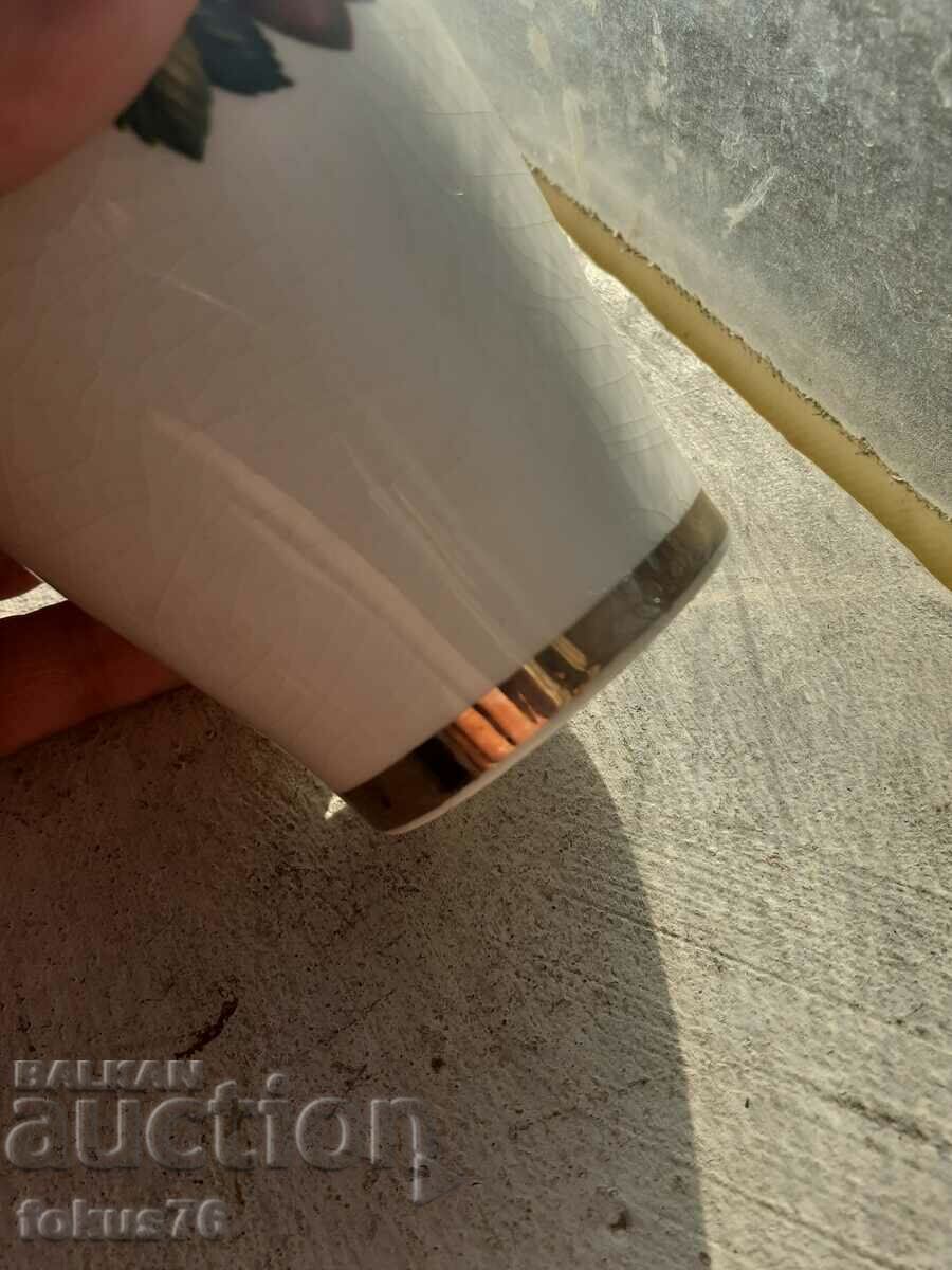 English porcelain vase gilt rose marking - 7 English porcelain vase gilt rose marking - 7