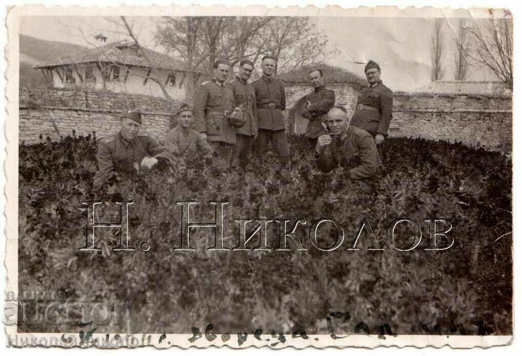 1944 SMALL OLD PHOTO MILITARY BALCHIK PALACE G557