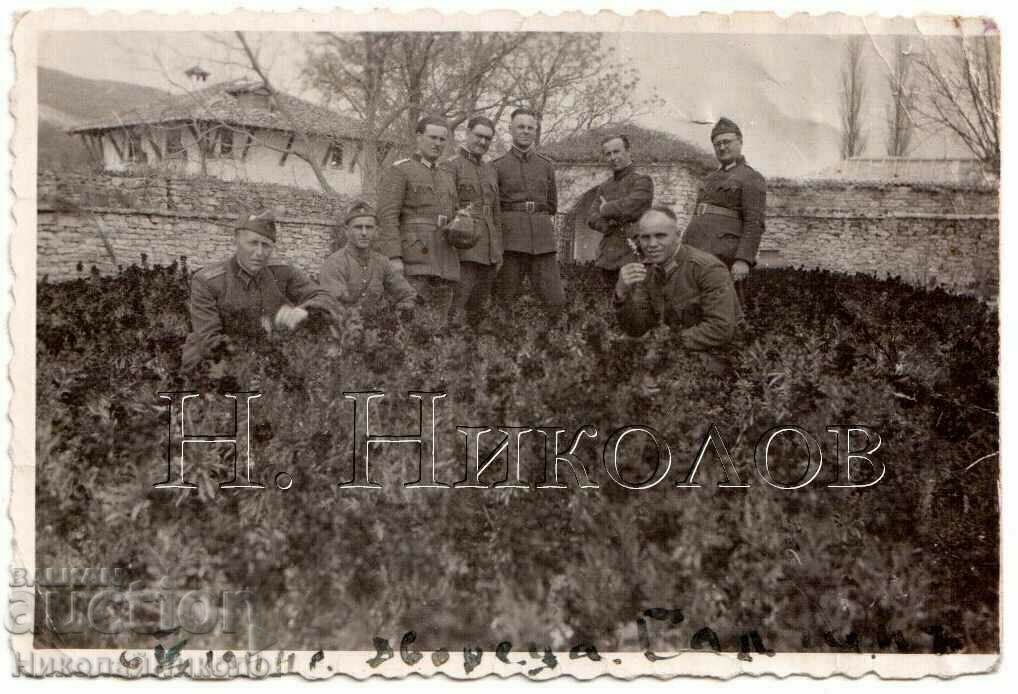 1944 MIC VECHI FOTO MILITAR PALAT BALCIK G557