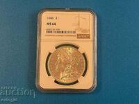1 Morgan Dollar 1886 - NGC MS 64