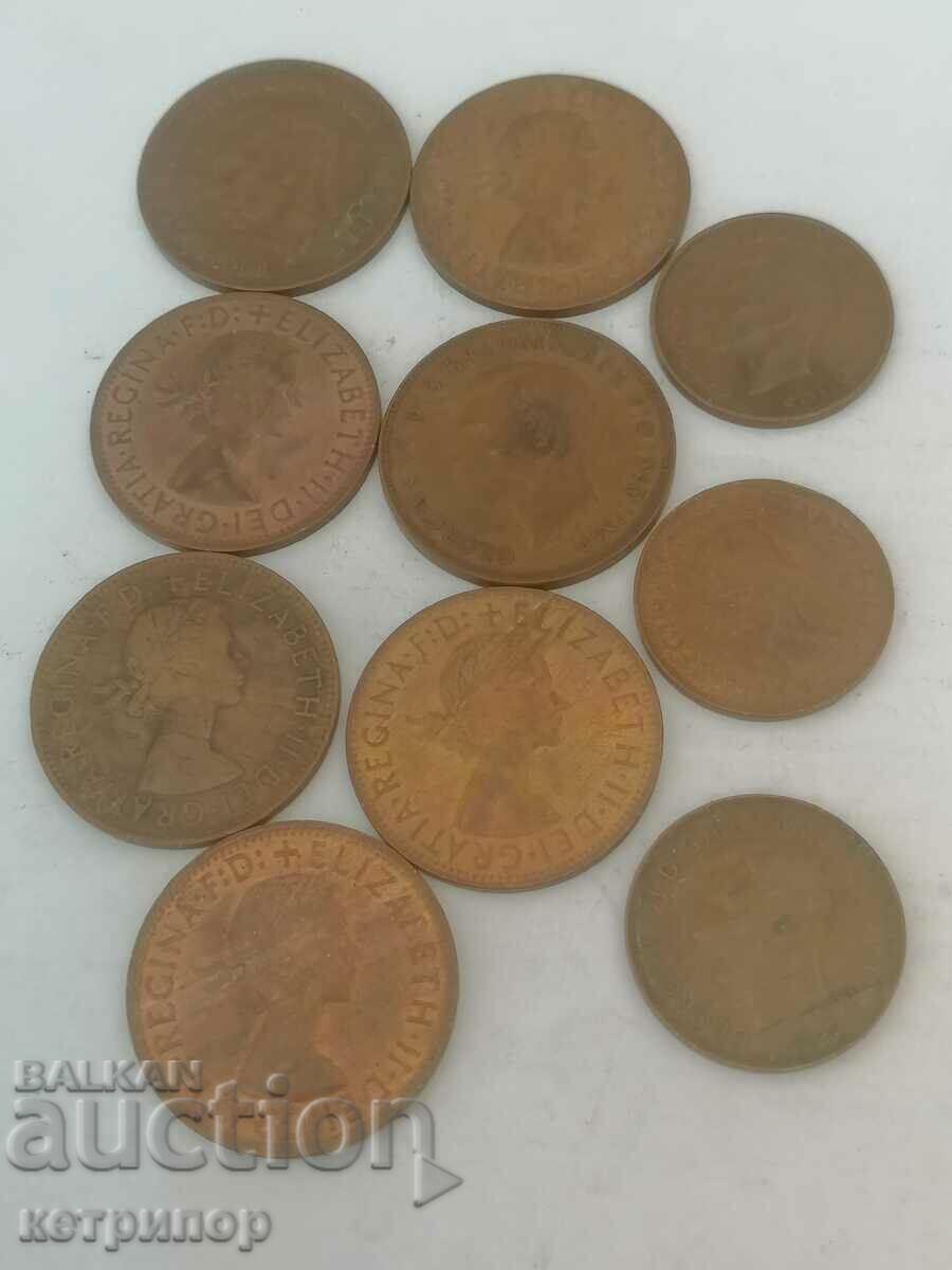 Lot Australia various years with price 28.00 BGN | € 14.32 Lot Australia various years with price 28.00 BGN | € 14.32