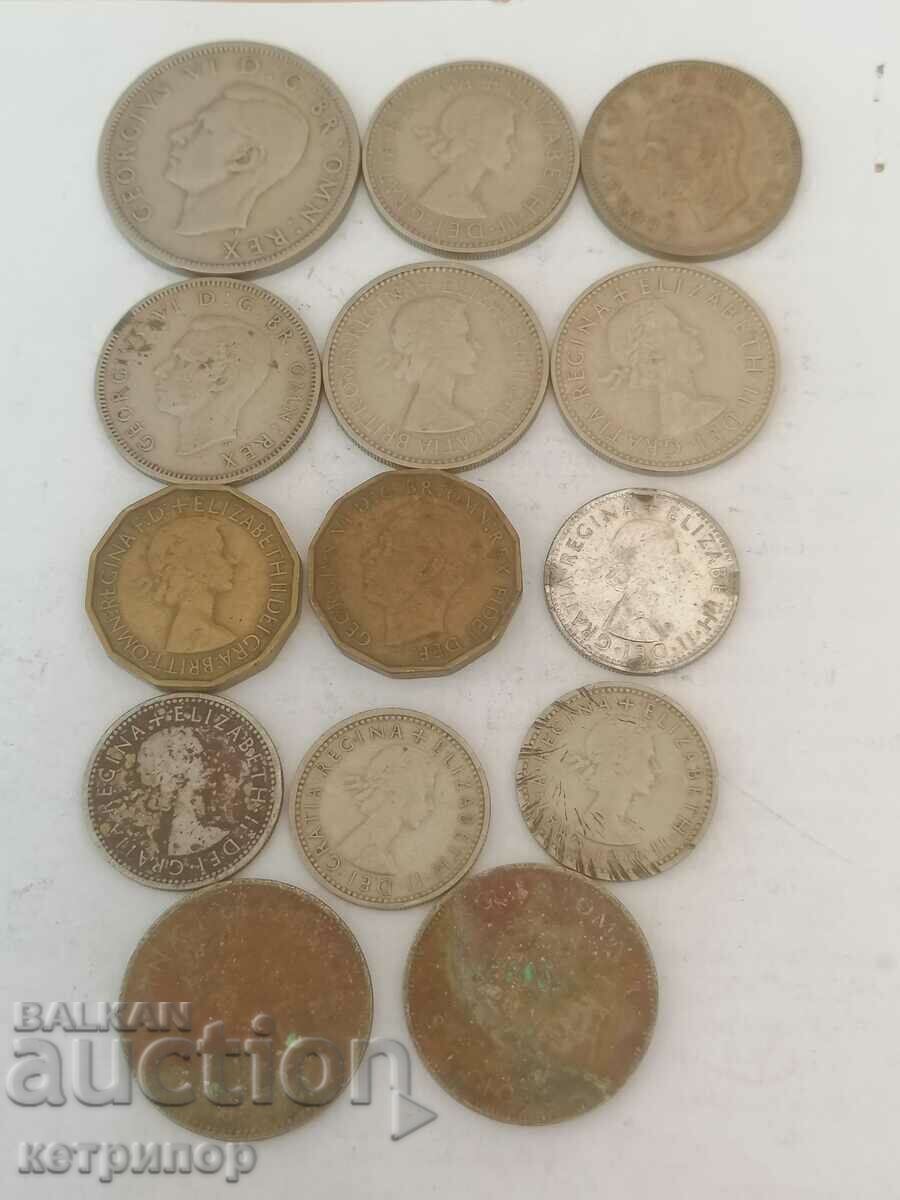 Lot UK various years with price 23.00 BGN | € 11.76
