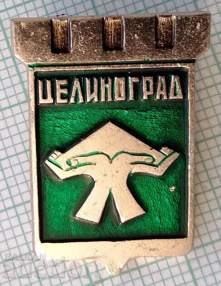 14223 Badge - USSR cities - Tselinograd