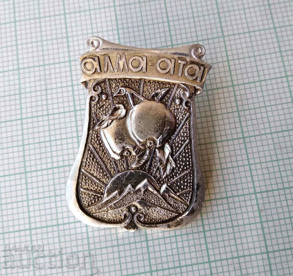 14227 Badge - USSR cities - Alma Ata with price 1.00 BGN | € 0.51 14227 Badge - USSR cities - Alma Ata with price 1.00 BGN | € 0.51