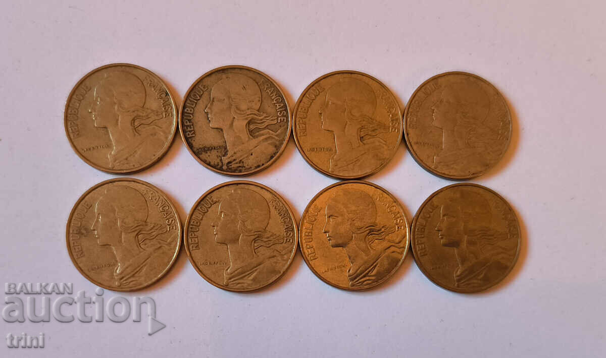 France lot 10 centimes 1970 - 1979 with price 3.00 BGN | € 1.53 France lot 10 centimes 1970 - 1979 with price 3.00 BGN | € 1.53