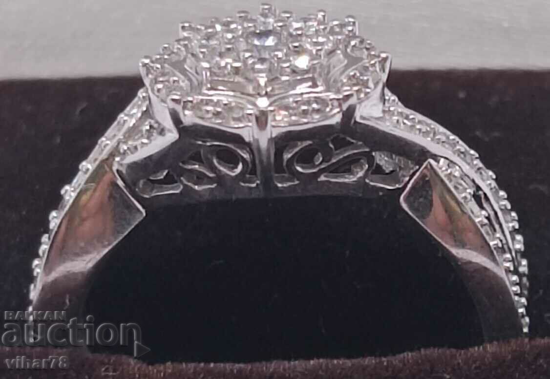 Delivery of 9K WHITE GOLD DIAMOND RING Delivery of 9K WHITE GOLD DIAMOND RING