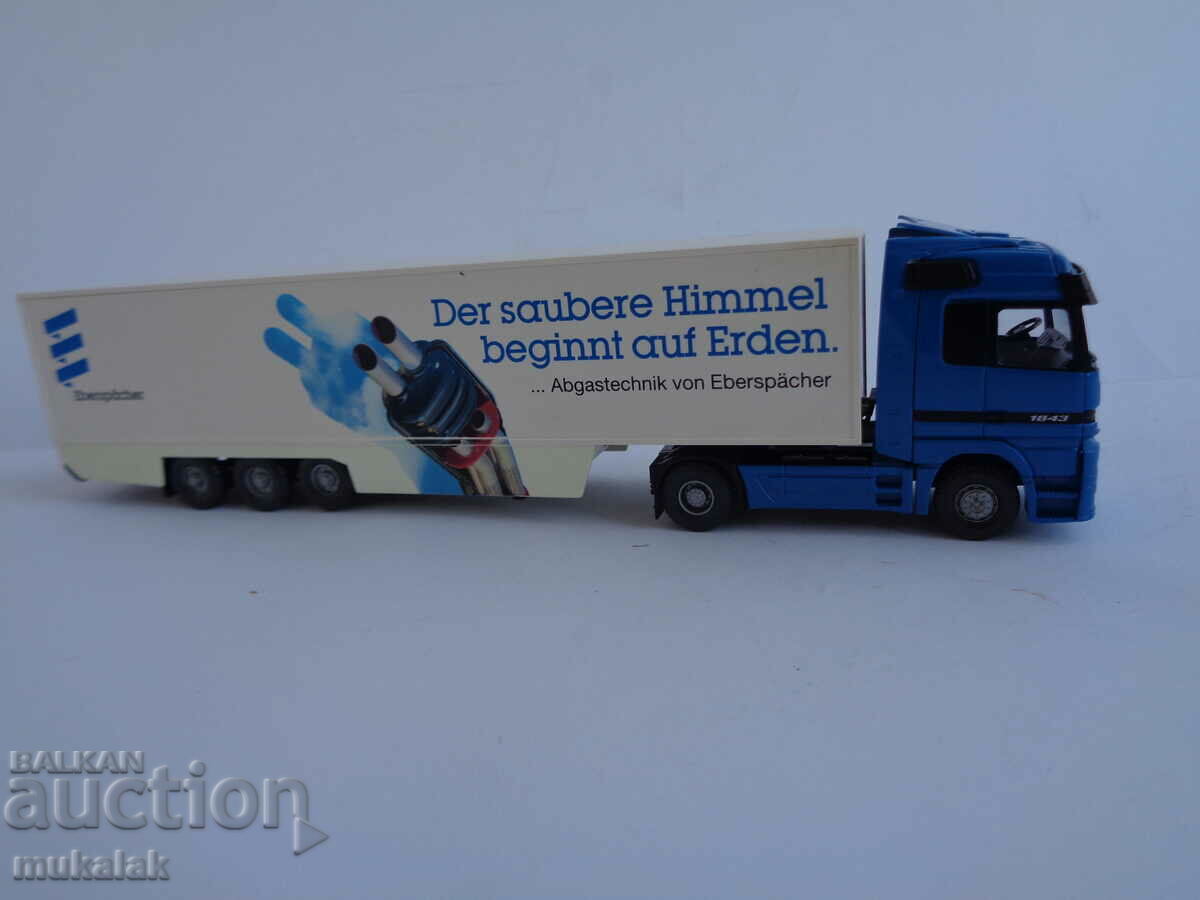HERPA H0 1/87 MERCEDES BENZ ACTROS TRUCK MODEL TIR - 5