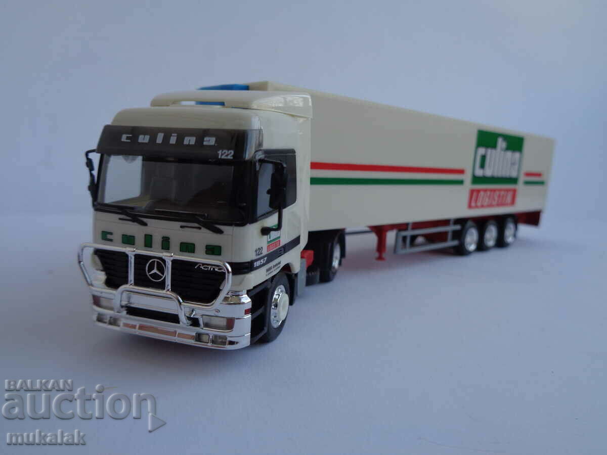 HERPA H0 1/87 MERCEDES BENZ ACTROS TRUCK MODEL TIR cu preț 35.00 BGN | € 17.90