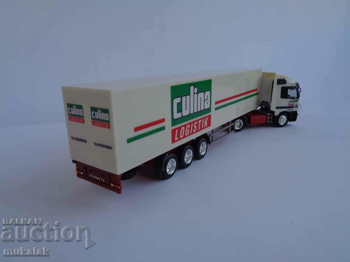HERPA H0 1/87 MERCEDES BENZ ACTROS TRUCK MODEL TIR - 5