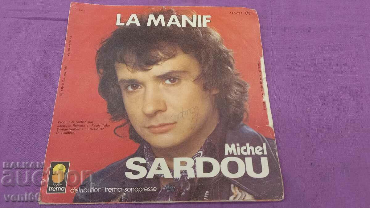 Disc gramofon - format mic Sardou