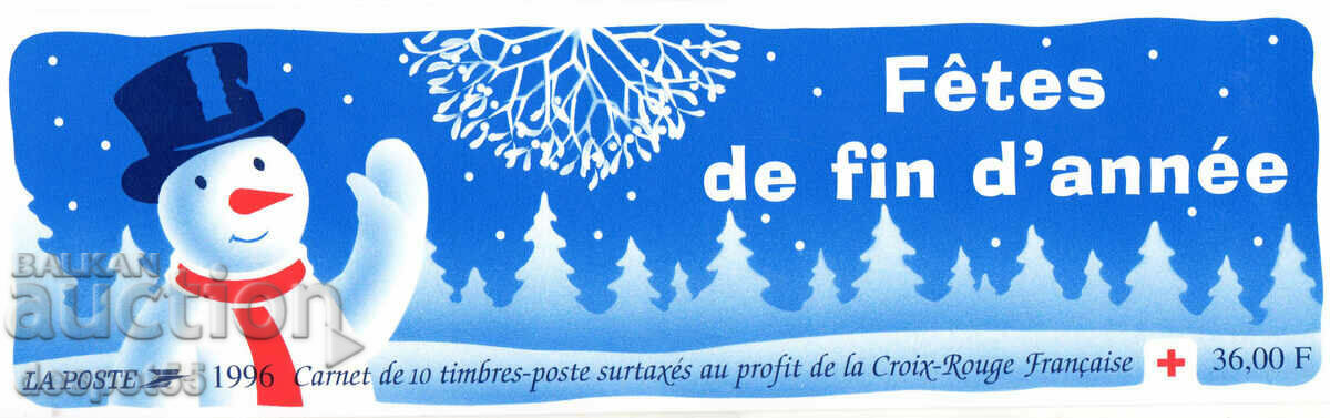 1996. France. Red Cross. Carnet x10. with price 12.50 BGN | € 6.39 1996. France. Red Cross. Carnet x10. with price 12.50 BGN | € 6.39