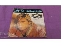 Disc de gramofon - format mic Jean Pierre Francois