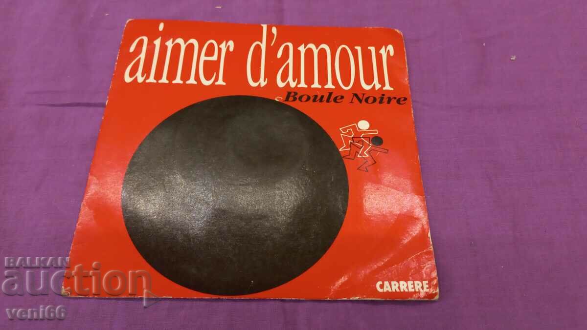 Δίσκος γραμμοφώνου - μικρού σχήματος Aimer d amour
