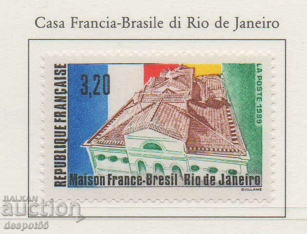 1990. France. First French colony in Brazil.