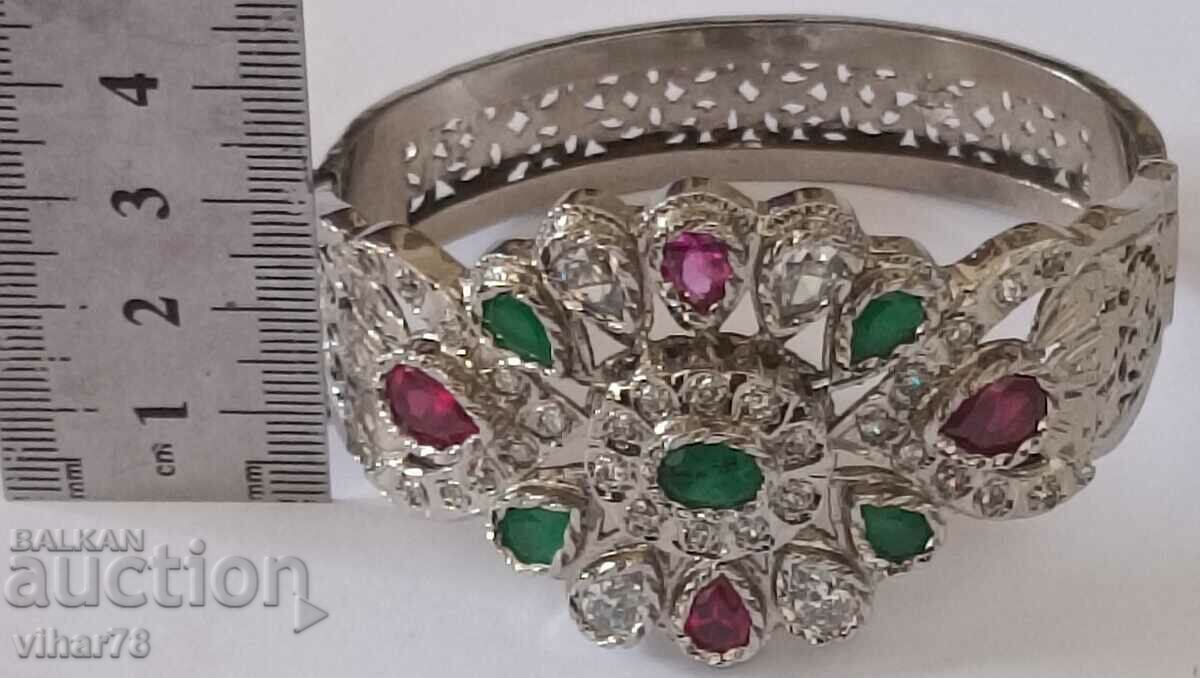 Auction silver bracelet - only with personal delivery Auction silver bracelet - only with personal delivery