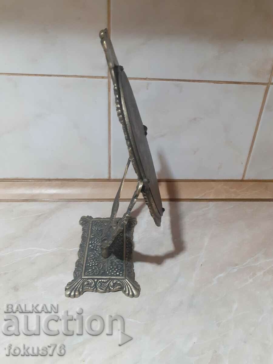 Old bronze table mirror with double-headed eagle - 5 Old bronze table mirror with double-headed eagle - 5