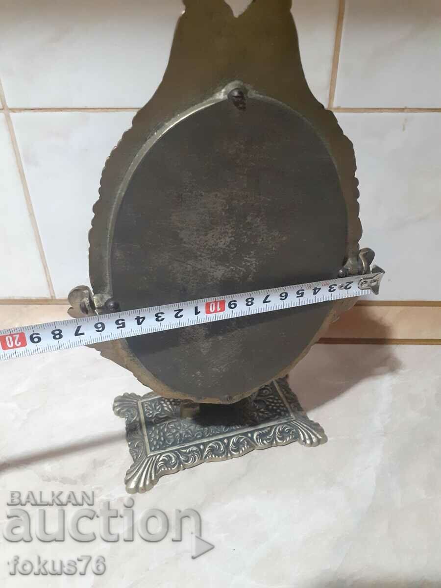 Old bronze table mirror with double-headed eagle - 7 Old bronze table mirror with double-headed eagle - 7