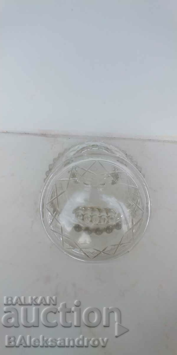 Beautiful glass sugar bowl - 6 Beautiful glass sugar bowl - 6