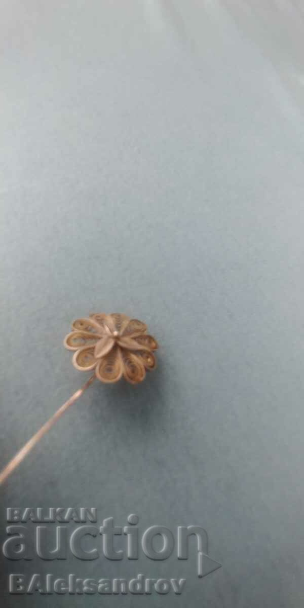 Ασημένια καρφίτσα φιλιγκράν - 5 Ασημένια καρφίτσα φιλιγκράν - 5