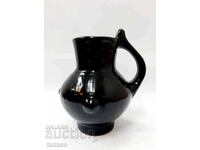Old black ceramic jug (6.2)