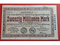 Банкнота-Германия-С.Рейн-Вестфалия-Гелзенкирхен-20 млн м