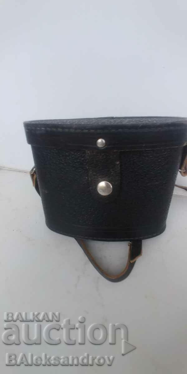 Old binoculars with box and compass - 6 Old binoculars with box and compass - 6