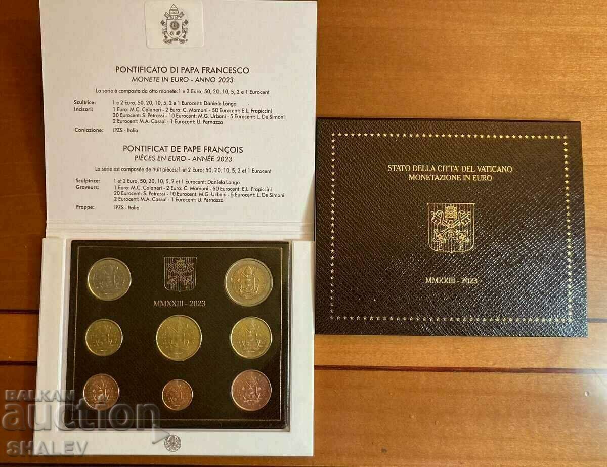 Delivery of Vaticana 2023 - series of 8 coins Vaticana / RARE !!! - Unc