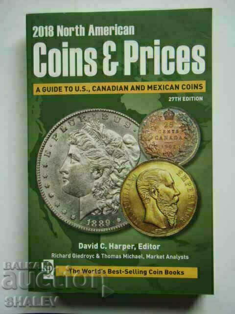 Auction  North America Coin Catalog 2018 Krause Edition!!!