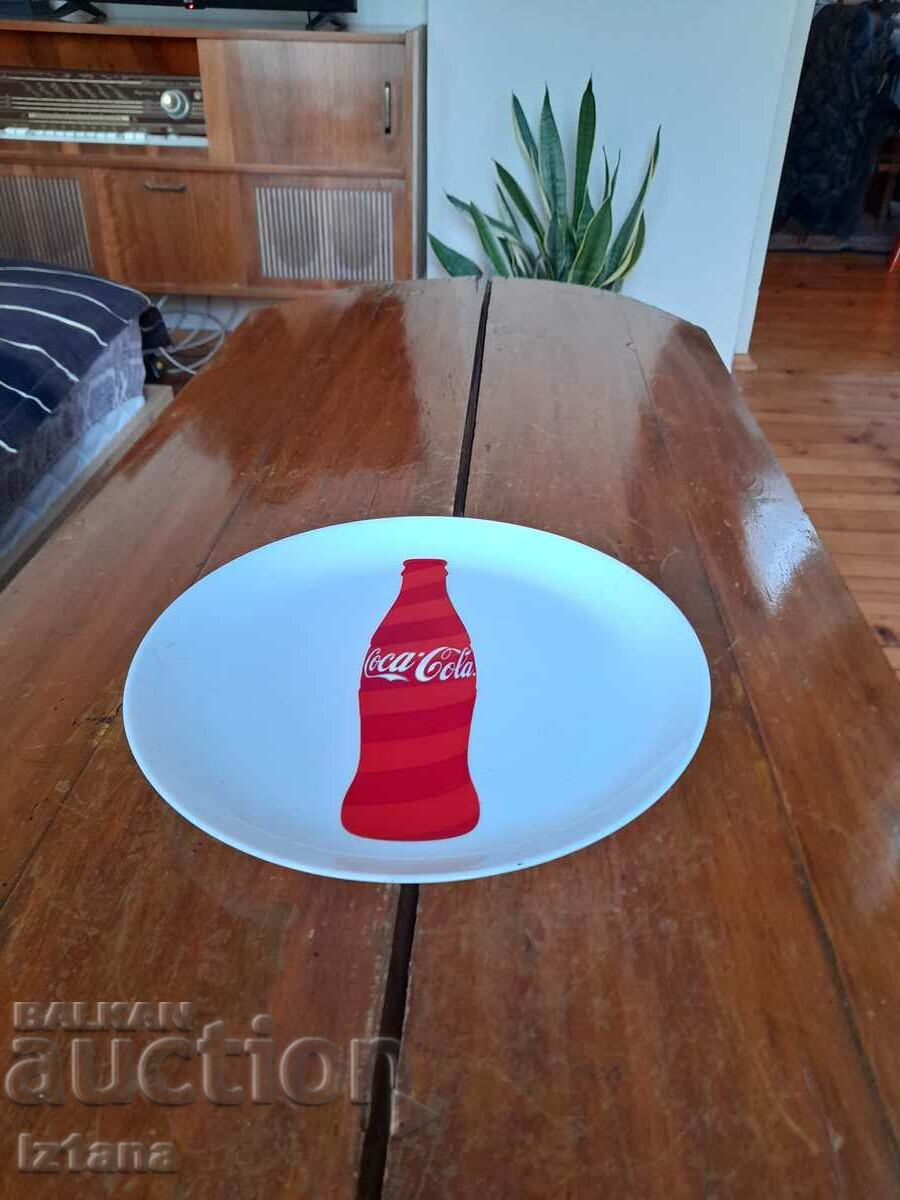 Coca Cola plate, Coca Cola