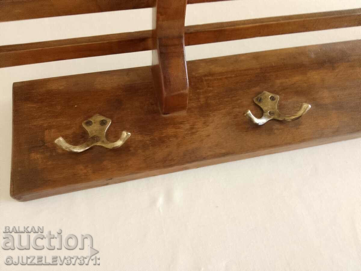 Auction  Old Sots Wooden Hanger Dimensions -79/20cm