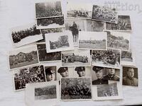 EXERCIȚII MILITARE 1937-44 FOTO LOT 28 NUMERE