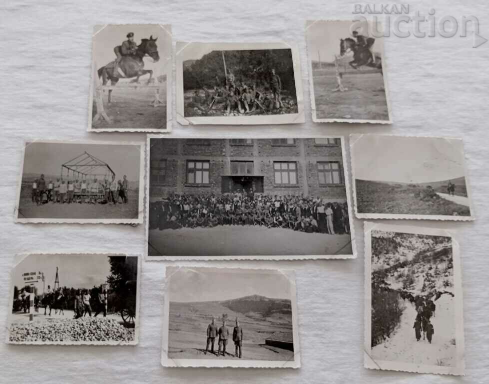 MILITARY EXERCISES 1942 PHOTOS LOT 9 NUMBERS