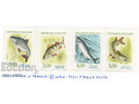 1990. France. Freshwater fish.