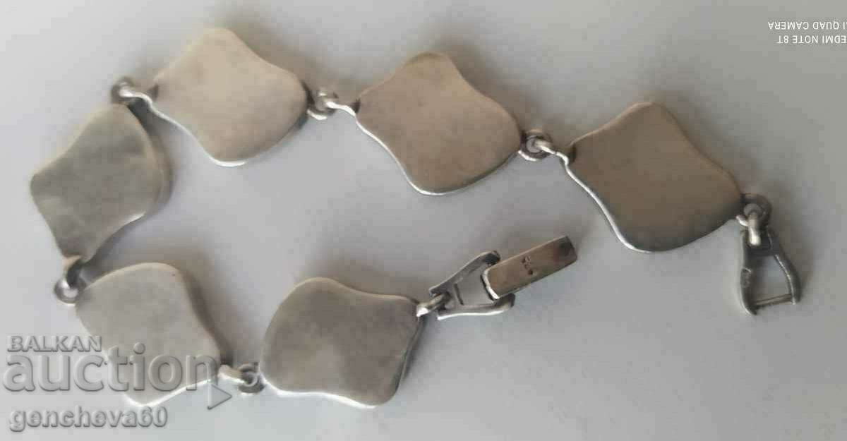 Licitație GULER Bratara retro 23g argint sidefat