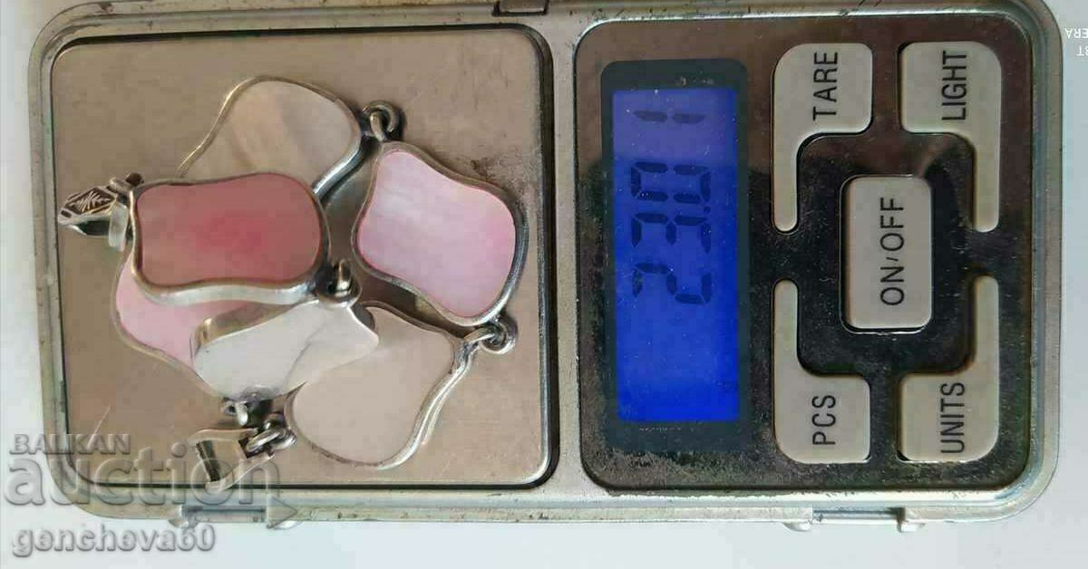 ΚΟΛΑΡ Ρετρό βραχιόλι ασήμι 23γρ - 7 ΚΟΛΑΡ Ρετρό βραχιόλι ασήμι 23γρ - 7