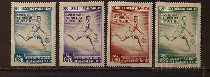Парагвай 1962 Спорт/Тенис MNH