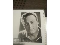 Card / photo of the actor Ivan Kondov