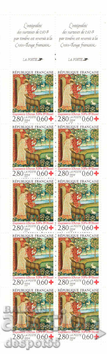 1994. France. Red Cross. Carnet.