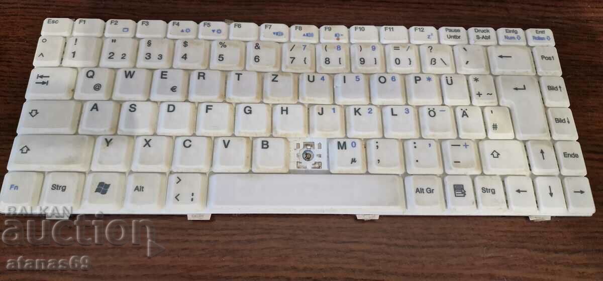 Laptop keyboard - electronic scrap #69