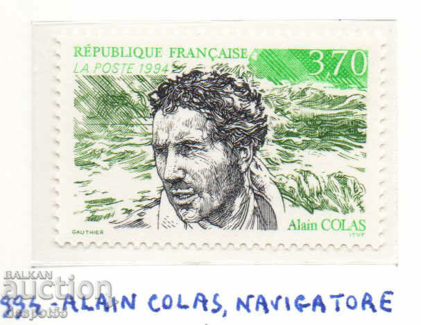 1994. Franţa. Marinarul singuratic, Alain Collas.