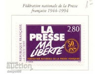 1994. Franţa. 50 de ani de la Federația Presei Franceze.