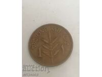 1 mils 1927 Palestine Rare Copper