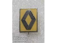 Badge. Renault emblem.