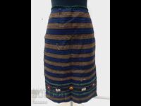 Old Woven Embroidered Wool Apron(16.3)