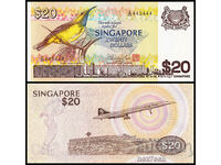 ❤️ ⭐ Singapore 1979 20 USD Rar UNC Nou ⭐ ❤️